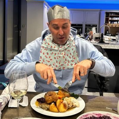 Michael Vaughan's Joyful Gastronomic Experience