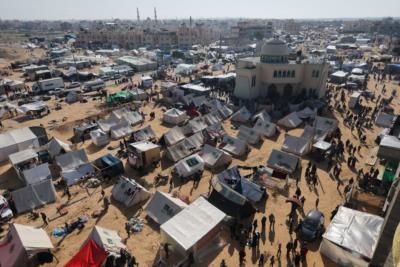 Dozens Killed In Israeli Strike On Displaced Persons' Tents