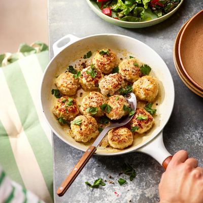 Rachel Roddy’s recipe for chicken, ricotta and lemon polpette