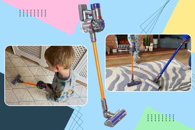 'It adds a great sense of realism to pretend play' - we put the Casdon Dyson cordless vacuum toy through its paces with a four-year-old