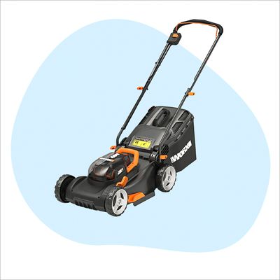We tested the Worx WG743E cordless lawn mower on different lawns and loved its powerful cut