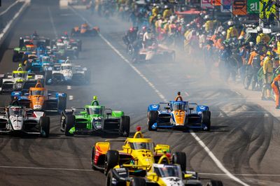 Larson keen for Indy 500 return, "upset with myself" after speeding penalty