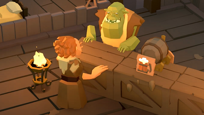 A delightfully-detailed, Discworld-inspired inn manager with absurd furniture customisation stashed in the larder: Tavern Keeper enters early access this year