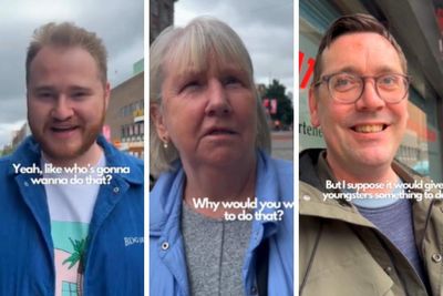 Here's what people of Glasgow had to say about Tory plans for national service