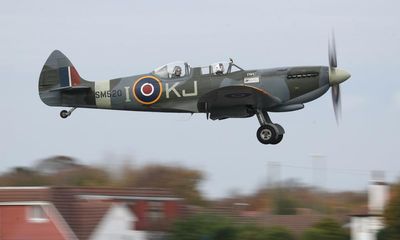 RAF grounds Spitfire fleet after death of pilot in Battle of Britain air display