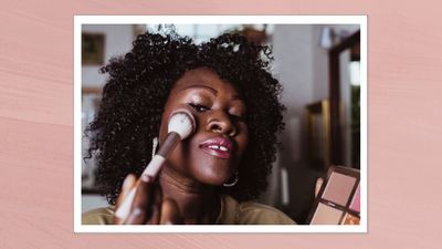 The unconventional but flattering blush placement everyone's loving for summer