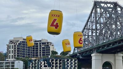 XXXX Has $25k Up For Grabs If You Were Wondering What Those Giant Cans Over Bris Were