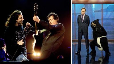 That time Jimmy Page and the Black Crowes were attacked by Conan O'Brien's Masturbating Bear
