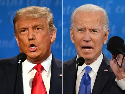 Biden Honors Fallen Heroes On Memorial Day As Trump Launches Online Attack