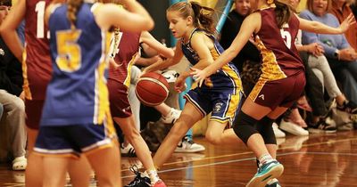 Primary school students battle in basketball and hockey magic round