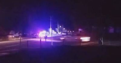 Watch police chase stolen Toyota through suburbs under lights and siren