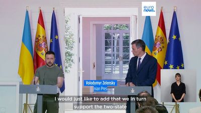 Ukraine's Zelensky signs billion-euro bilateral deal with Belgium as he drums up support in war with Russia