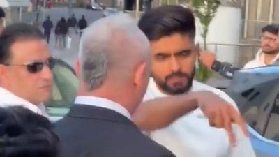 'Sar par nahi chado': Angry Babar Azam lashes out at fans, asks security to move them away but later...Watch