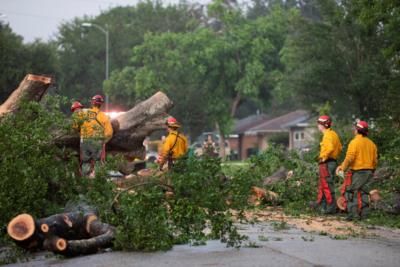 Severe Storms And Tornadoes Threaten Texas And Surrounding Areas