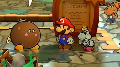 20 years later, Paper Mario: The Thousand Year door is calling Switch players out for cheating in the RPG's lottery, just like the original GameCube version