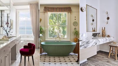 How can you make a bathroom less boring? 7 elevated design schemes that prove bathrooms can be the chicest room in the home