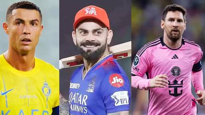 'Virat Kohli up there with Cristiano Ronaldo and Lionel Messi': Former Kiwi skipper hails India superstar