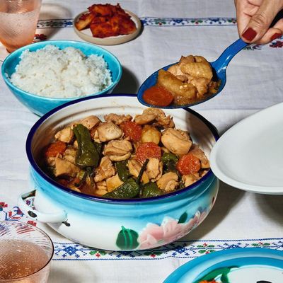 Recipe for Korean soy sauce braised chicken – jjimdak by Seji Hong