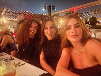 Sofia Vergara And Friends: Radiating Joy And Laughter Together