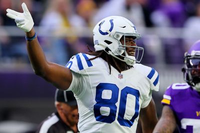 Colts Jelani Woods named a ‘breakout’ candidate at TE position