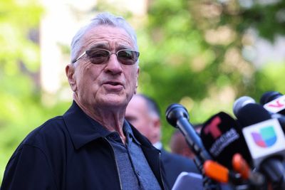 Robert De Niro clashes with pro-Trump protesters outside hush money trial: ‘It’s a coward’s violence’