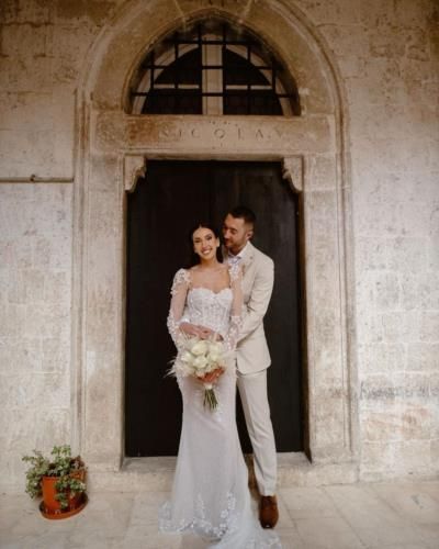 Lucas Erceg Celebrates 1St Anniversary With Heartwarming Wedding Pictures