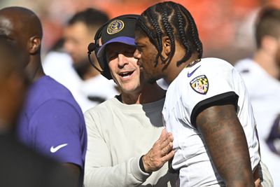 Ravens coach John Harbaugh on QB Lamar Jackson’s weight loss: ‘It’s fine’