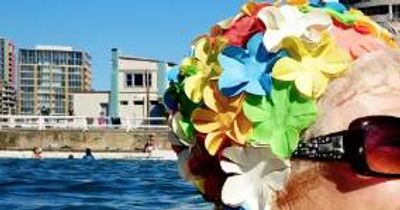 Splash of colour: the bright laughter missing at Newcastle Ocean Baths