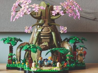 Lego reveals first Legend of Zelda set with a 2,500-piece Great Deku Tree