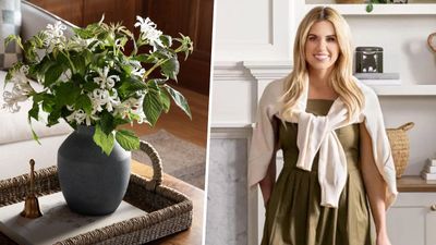 Shea McGee just shared 3 coffee table styling tricks to make your living room work double – family game night has never looked better