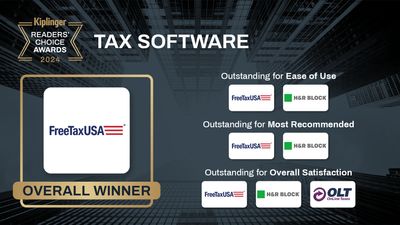 Kiplinger Readers' Choice Awards 2024: Tax Software