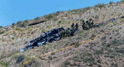 Pilot injured after a military aircraft crashes near international airport in Albuquerque