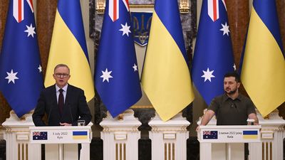 Ukraine appeals to PM Albanese to attend peace talks
