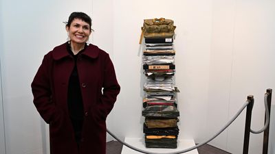 Tower of death admin paperwork wins ADF art prize