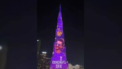 Watch: Burj Khalifa turns purple to celebrate KKR's triumph in IPL 2024
