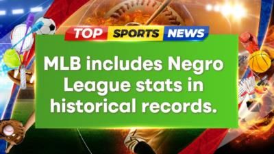 MLB To Include Negro League Stats In Historical Records