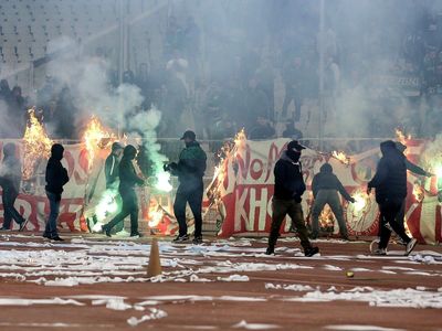 ‘The stadium is a fortress’: Greek police in security drive ahead of Europa Conference League final