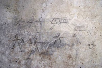 Archaeologists discover ‘extremely violent’ drawings by children in Pompeii