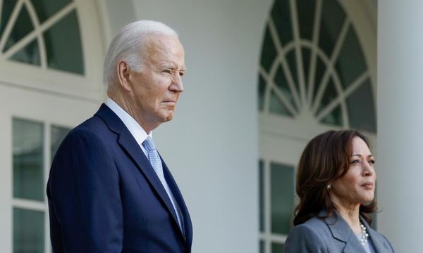 Biden and Harris head to Philadelphia to rally Black voters as dismal approval ratings persist – live
