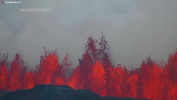 Iceland's famous Blue Lagoon evacuated as volcano erupts again