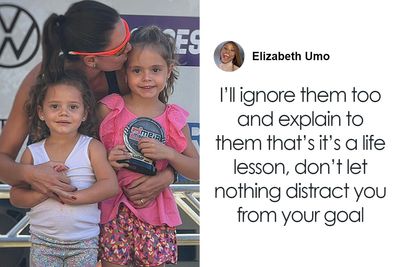 Marathoner Mom Clears The Air After She And Husband Spark Controversy With Kids At Finish Line
