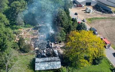Wisconsin house explosion kills 1 and authorities say reported gunfire was likely ignited ammunition