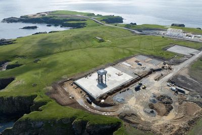 Shetland spaceport prepares for first rocket launch after official opening