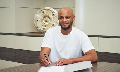 Vincent Kompany named new Bayern Munich head coach on three-year deal