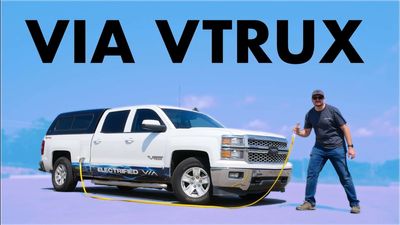 The Via Vtrux Is A Range-Extended EV Pickup Truck From 10 Years Ago