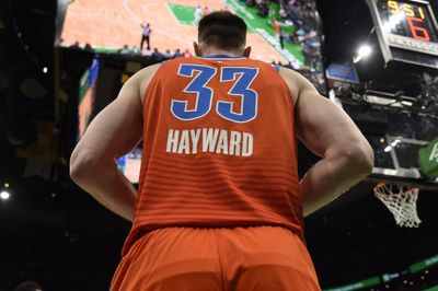 Gordon Hayward’s wife, Robyn Hayward, criticizes Thunder for husband’s subpar stint