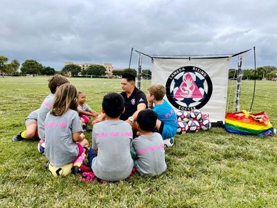 ‘Happiest I’ve ever seen her’: the sports teams giving trans kids a safe place to play