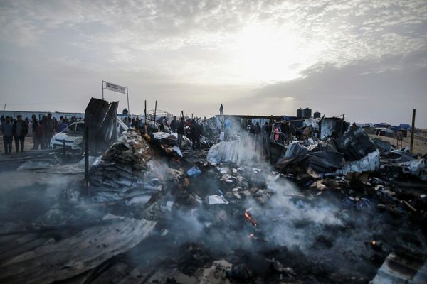 US officials won’t admit American-made bombs used in Rafah tent camp strike that killed 45
