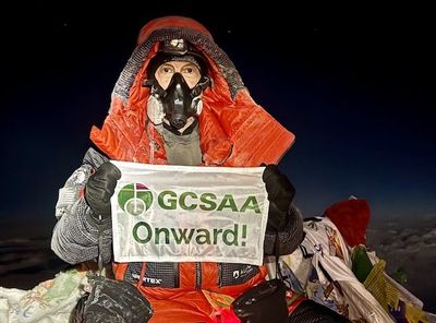 GCSAA CEO Rhett Evans completes 45-day journey to the top of Mount Everest