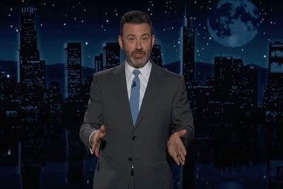 Jimmy Kimmel mocks Trump for likening himself to Mother Teresa as jury deliberates on former president’s fate